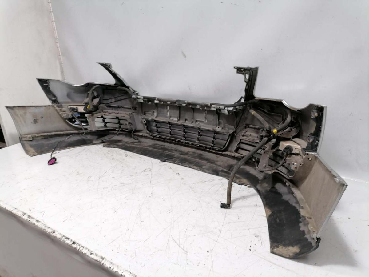 VW Passat 3C B6 original Sto&szlig;stange Stossf&auml;nger vorn LA7W Reflexsilber Bj.2005